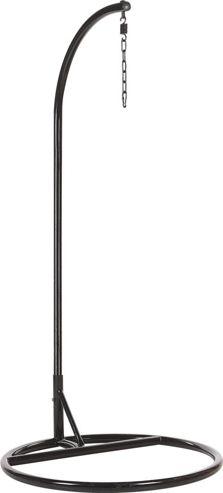 Beliani Stojak na fotel wiszący czarny