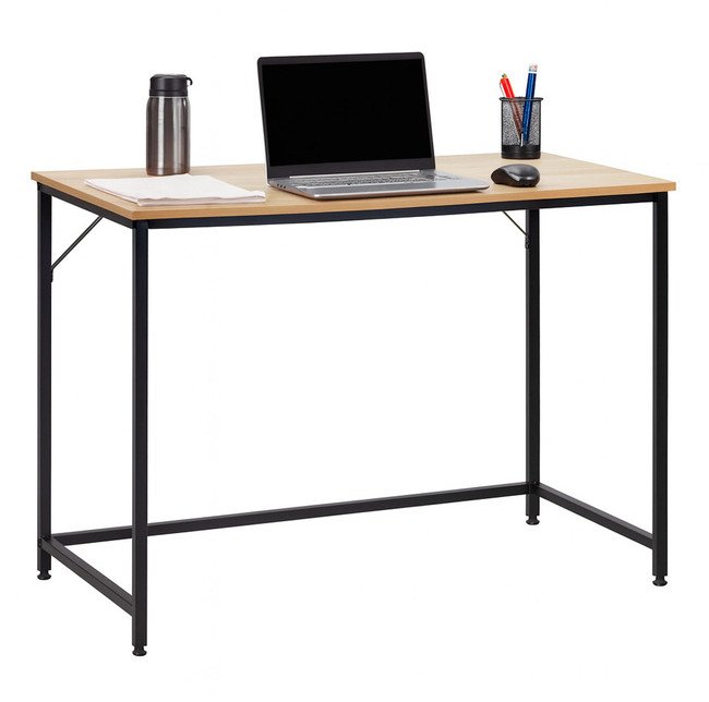 Biurko komputerowe nowoczesne 100x50x76 cm młodzieżowe stolik loft industralny UNIWERSALNY