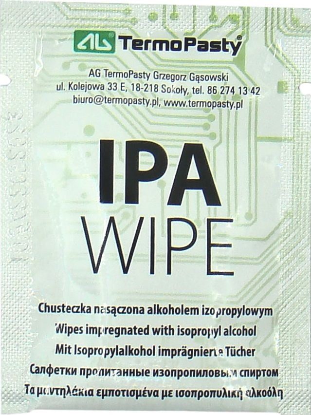 AG TermoPasty Kontakt IPA Wipes AG (AGT-181)