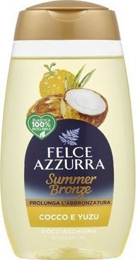Felce Azzurra Felce Azzurra, Summer Bronze Żel pod prysznic Kokos & Yuzu, 250 ml