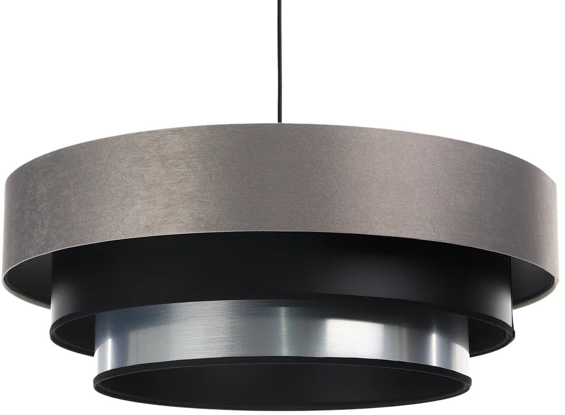 Lampa wisząca TRIO MIX szara/czarna/srebrna BPS KONCEPT