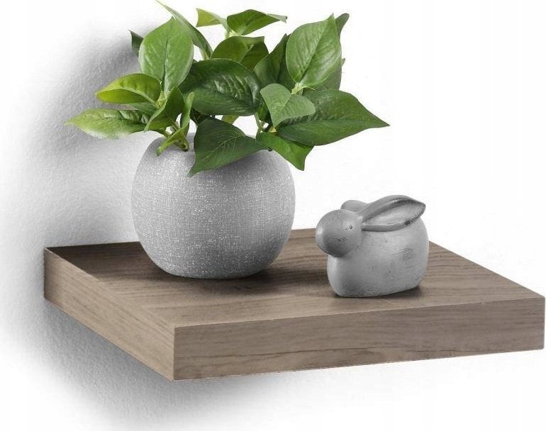 Homea Półka wisząca na ścianę z MDF, dł. 25 cm
