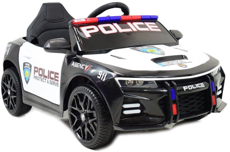SAMOCHÓD POLICYJNY PROTECT NA AKUMULATOR, MEGAFON, KOGUTY, JAKOSĆ/XMX-629 EDUKAMP