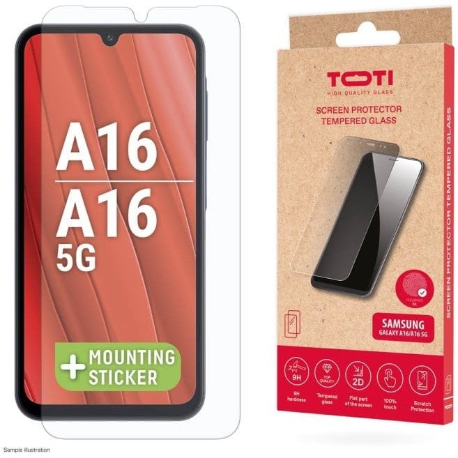 Toti Screen protector TEMPERED Samsung Galaxy A16/A16 5G