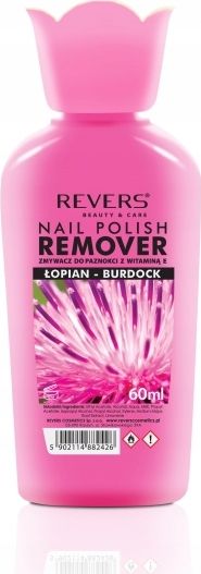Revers Revers Ziołowy Zmywacz Do Paznokci Z Łopianem