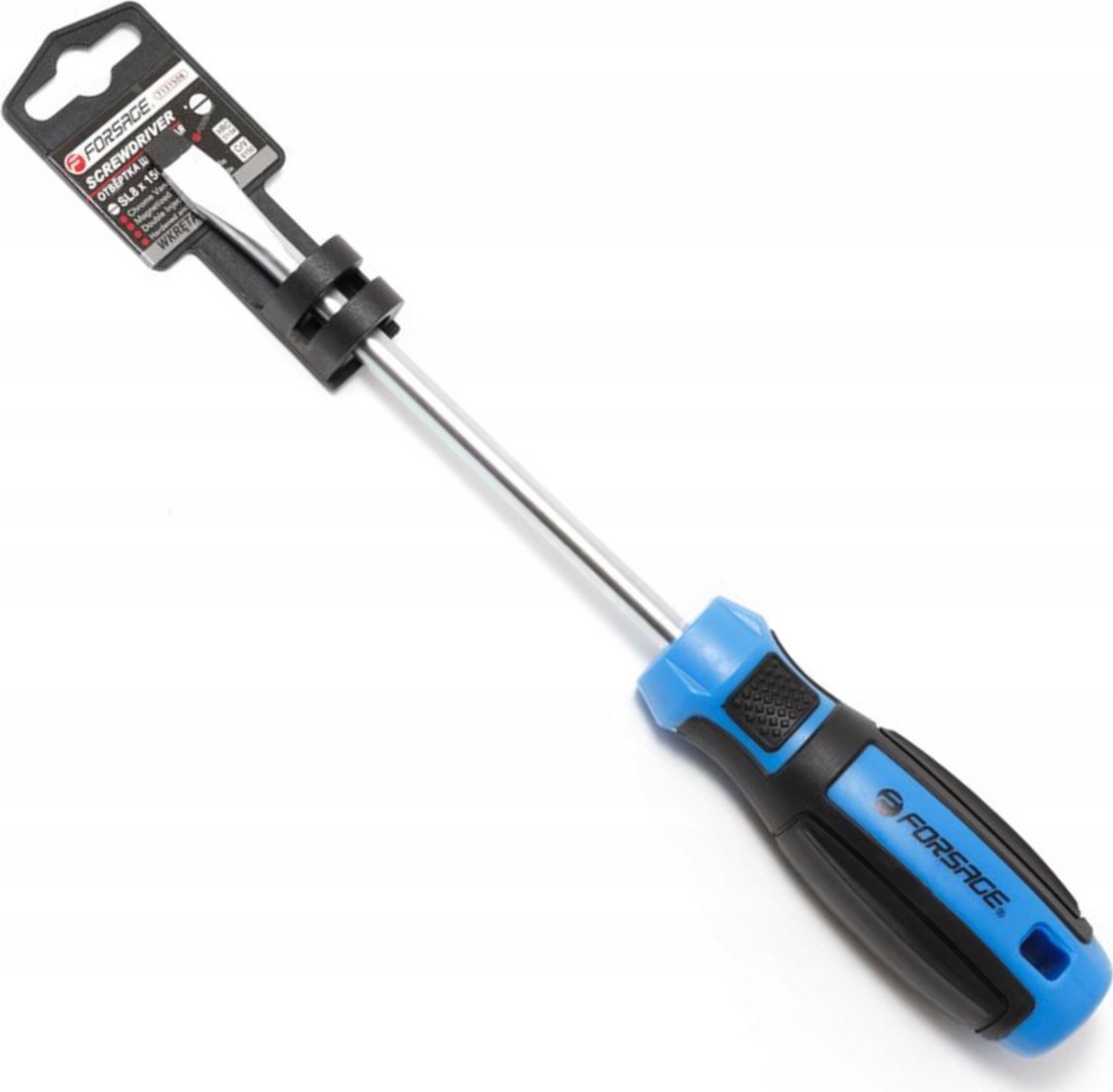 Forsage Śrubokręt szczelinowy magnetyczny SL 8x150mm