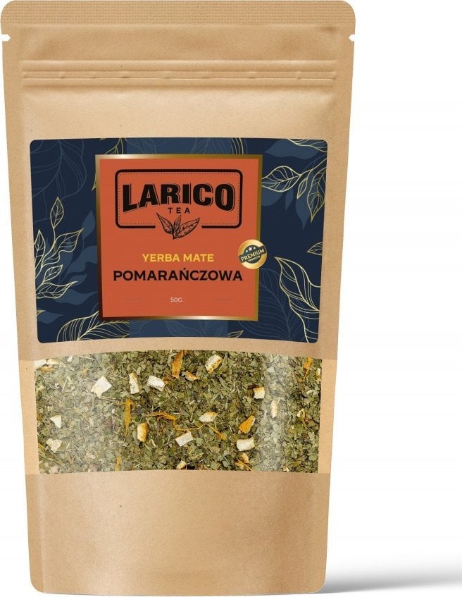 Larico Yerba mate LARICO Tea, pomarańczowa, 50g