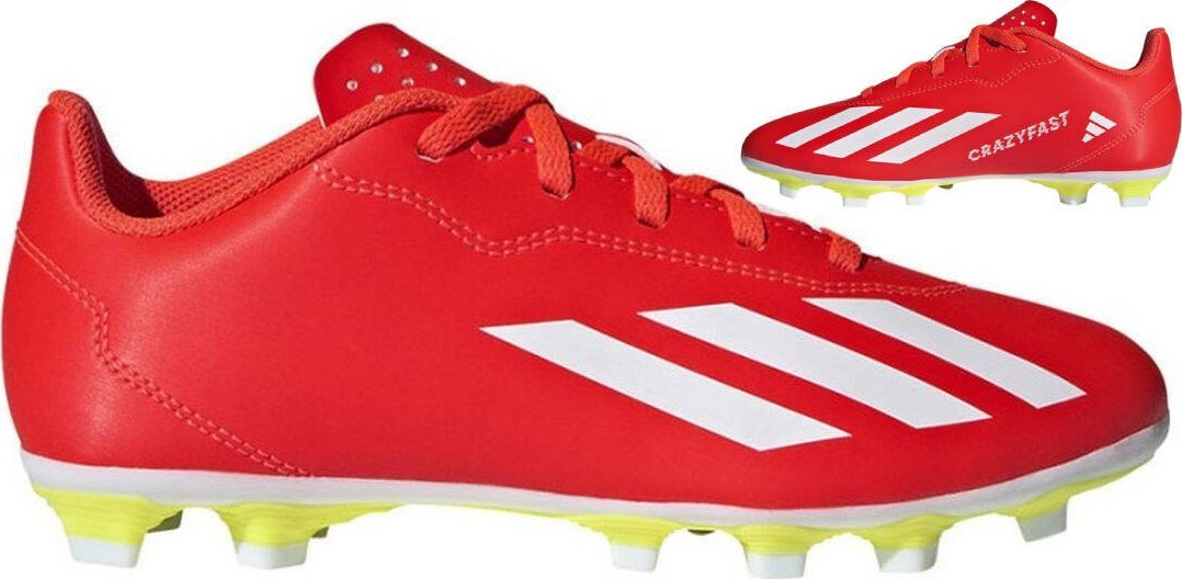 Adidas BUTY KORKI ADIDAS JR IF0720 LANKI X CRAZYFAST CLUB FXG JUNIOR