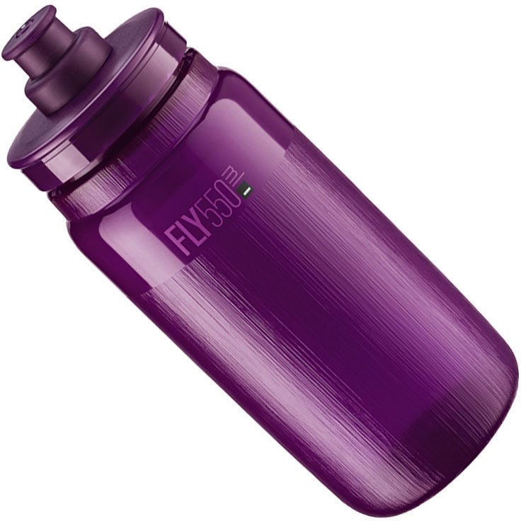 Bidon Elite FLY 550 ml przezroczysty purpurowy