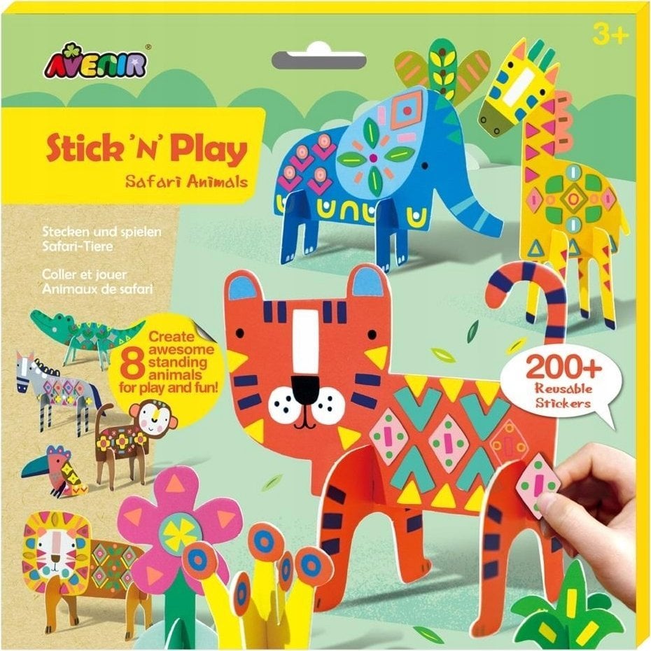 Stickn Stick "N" Play - Zwierzta safari