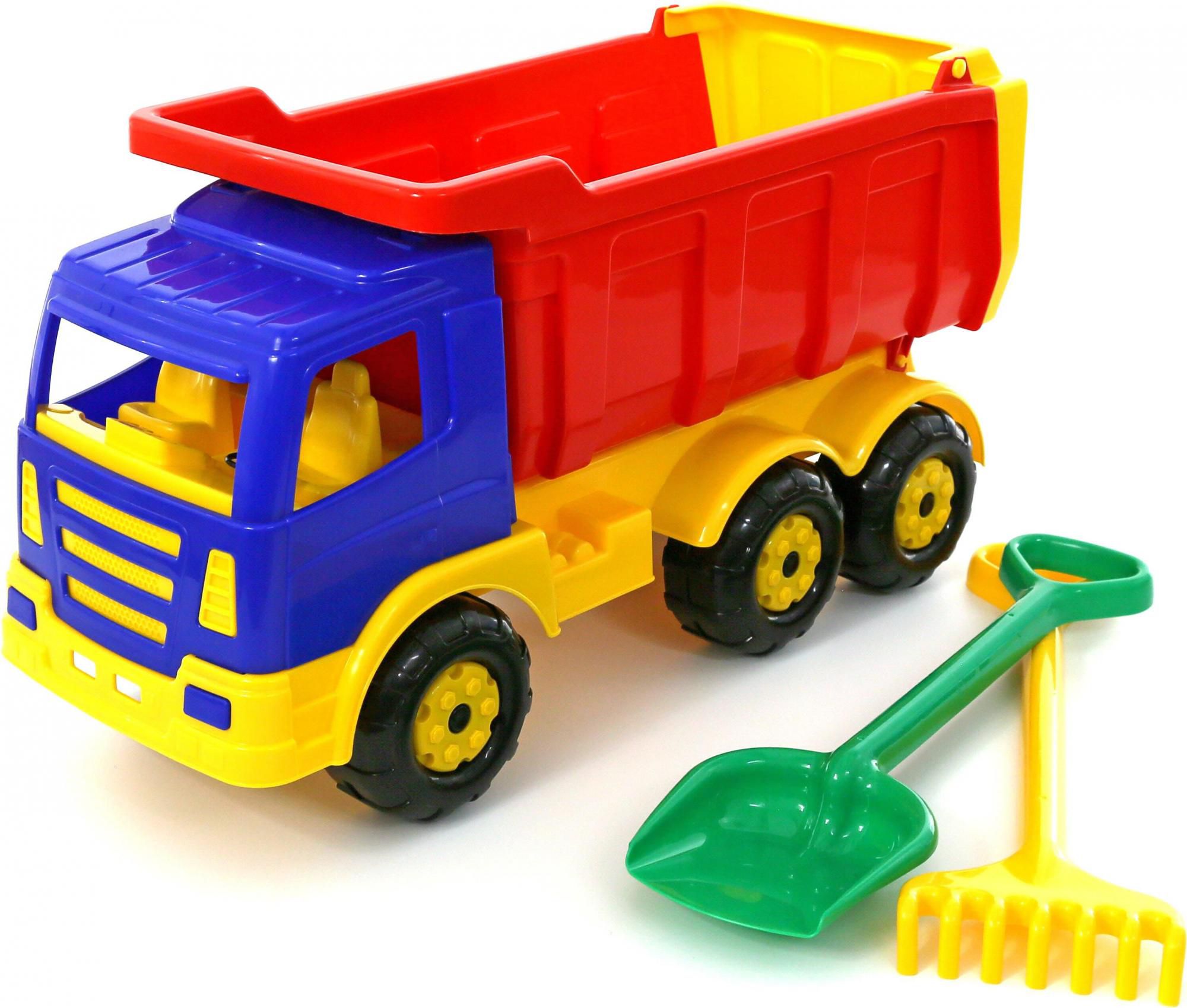 Polesie "Premium", wywrotka MAXI + łopata duża, grabki duże w worku - 9851