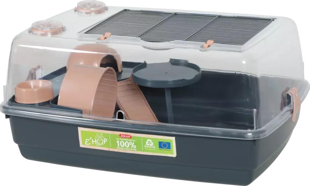 Zolux ZOLUX Klatka EHOP dla chomika 55 cm, kol. różowy