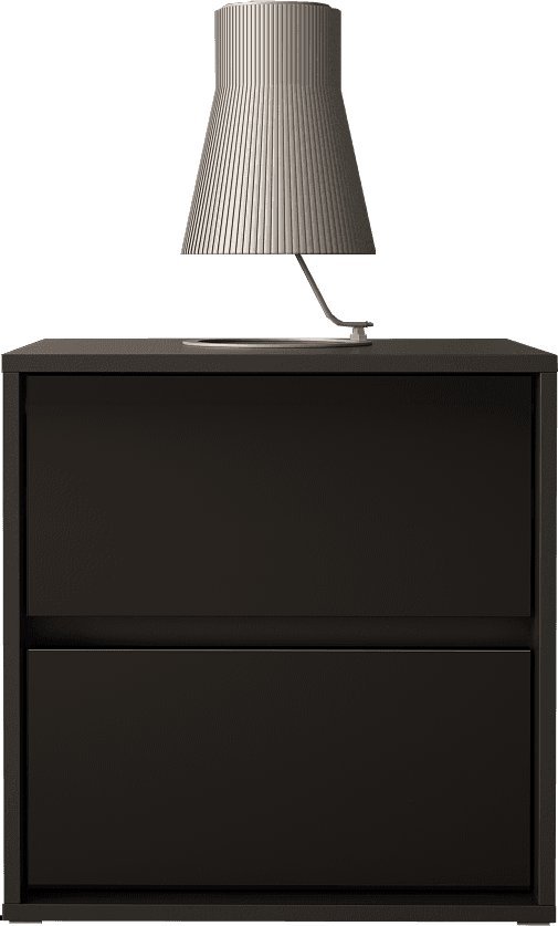 MEGSTYL SZAFKA NOCNA DAKOTA 50cm Czarna