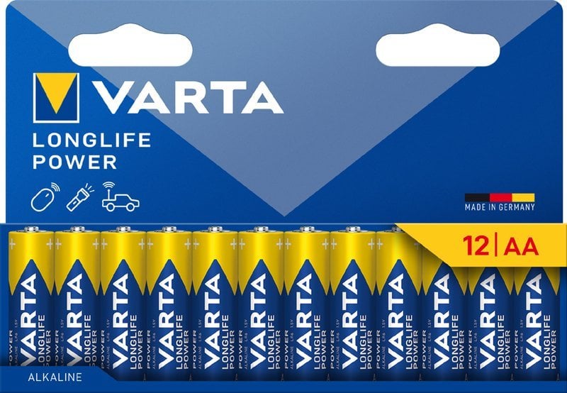 Varta Varta Batterie LONGLIFE Power AA NEU 12St.