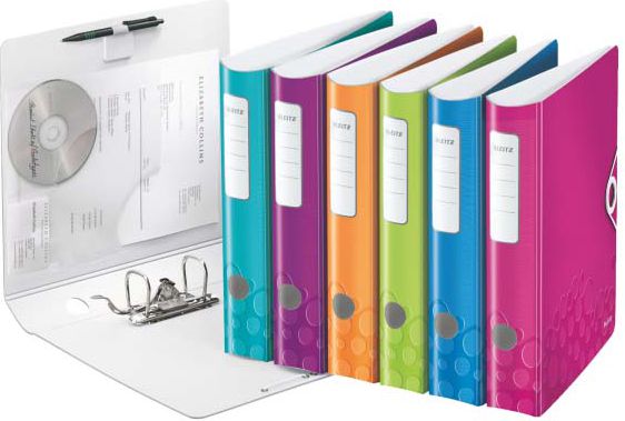 Segregator Leitz A4 50mm turkusowy (11070051)