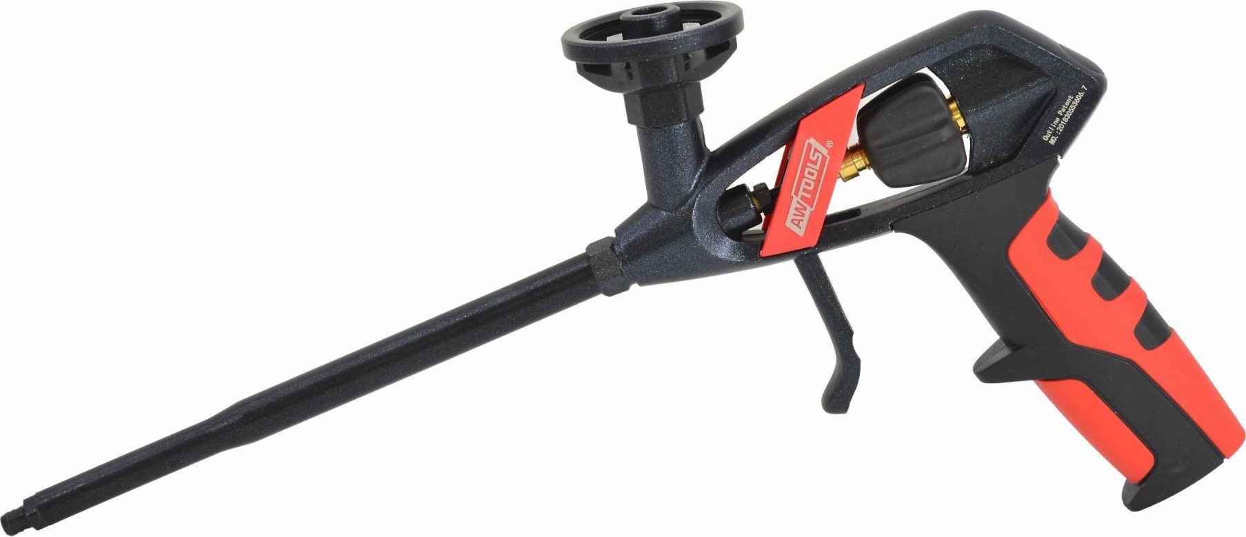 Pistolet do kleju AWTools AWTOOLS PISTOLET DO PIANY TEFLON, KORPUS ALU, UCHWYT TPR+PP