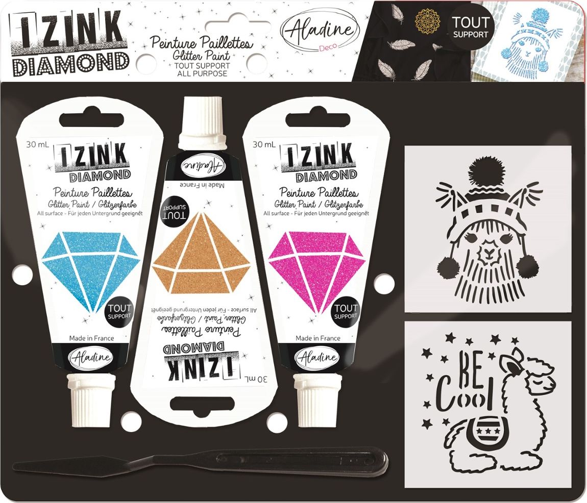 Aladine Zestaw Brokatowe Lamy