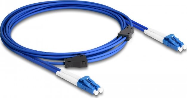 DeLOCK 87921 kabel InfiniBand / światłowodowy 3 m LC Niebieski