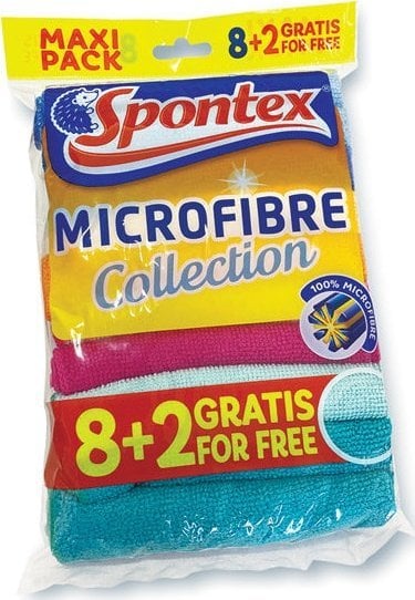 Spontex Ścierki uniwersalne Microfibre opakowanie 10 sztuk