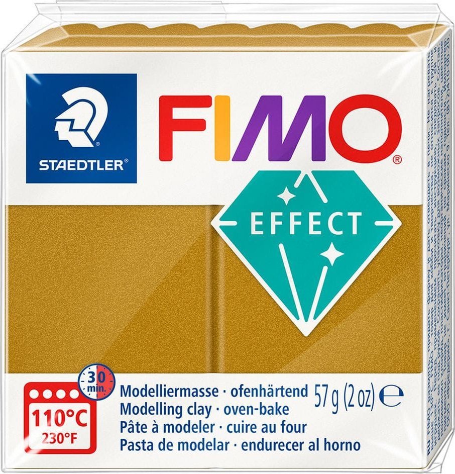 Fimo effect masa termoutwardzalna 57 g złoty metaliczny Staedtler