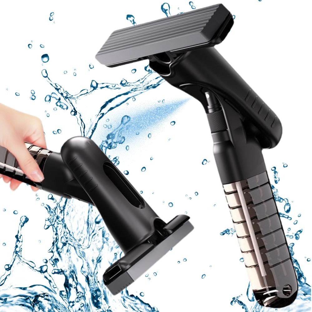 Mini mop ręczny ze zbiornikiem i spryskiwaczem do okien podłóg mebli szyb