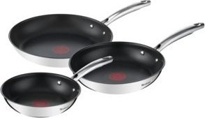 Patelnia Tefal zestaw Tytanowa 20 24 28cm