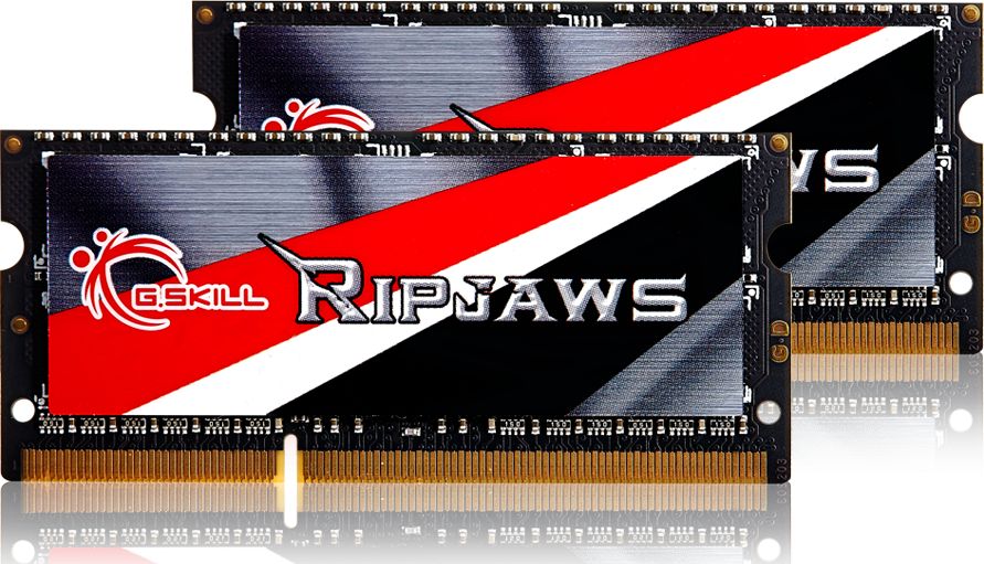 Pamięć do laptopa G.Skill Ripjaws, SODIMM, DDR3L, 16 GB, 1600 MHz, CL9 (F3-1600C9D-16GRSL)