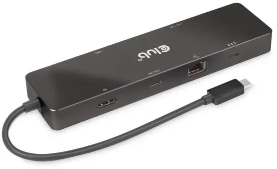 Club3D USB-C 9in1-HUB >2xHDMI/2xUSB/USB-C/LAN 4K60Hz PD100W retail