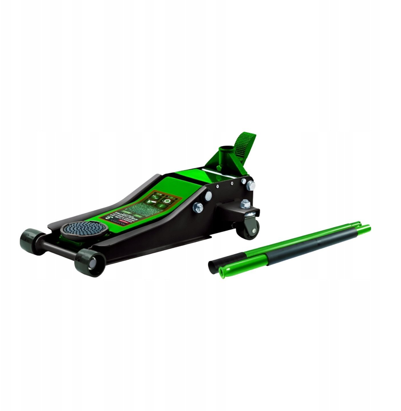 Podnośnik hydrauliczny niskoprofilowy 3t (dwutłokowy) (h min 75mm, h max 465mm)