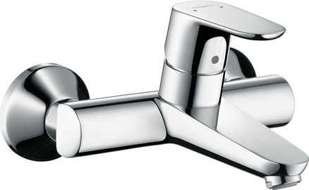 Bateria umywalkowa Hansgrohe Focus ścienna chrom (31923000)