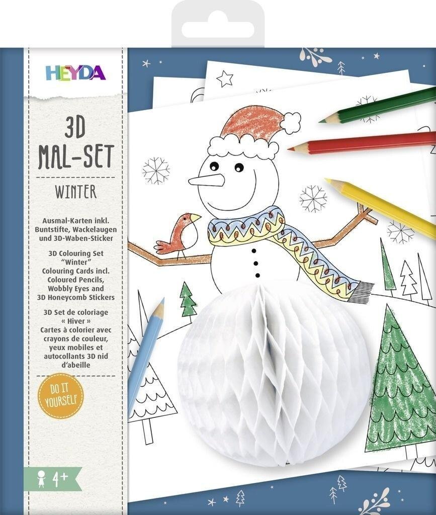 Malowanka 3D - Zima