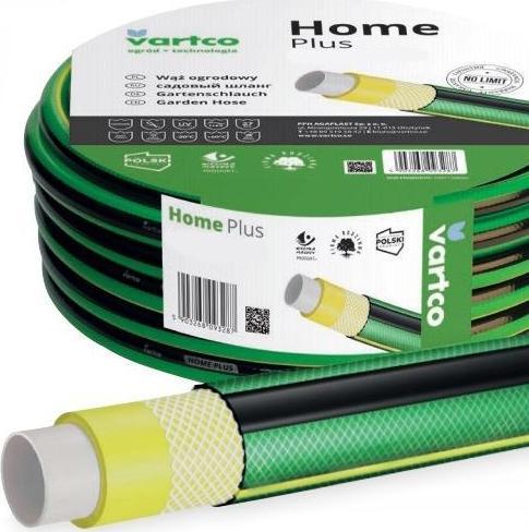 Vartco Wąż Ogrodowy 1/2" 50mb 4-Warstwowy HOME PLUS Vartco