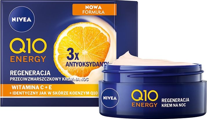 Nivea Q10 Energy przeciwzmarszczkowy krem na noc 50ml