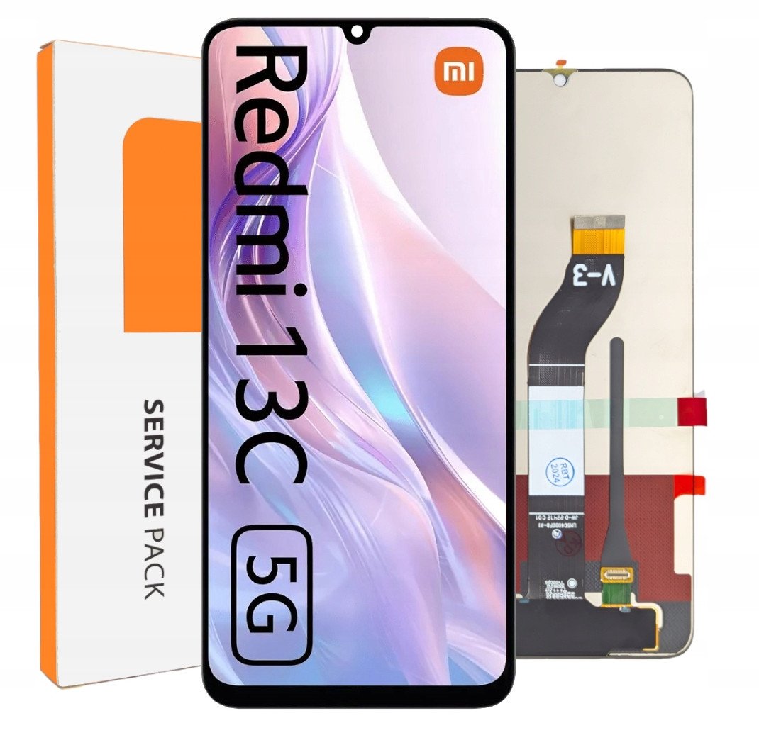 ORYGINAŁ WYŚWIETLACZ EKRAN LCD SZYBKA DOTYK DO TELEFONU XIAOMI REDMI 13C 5G