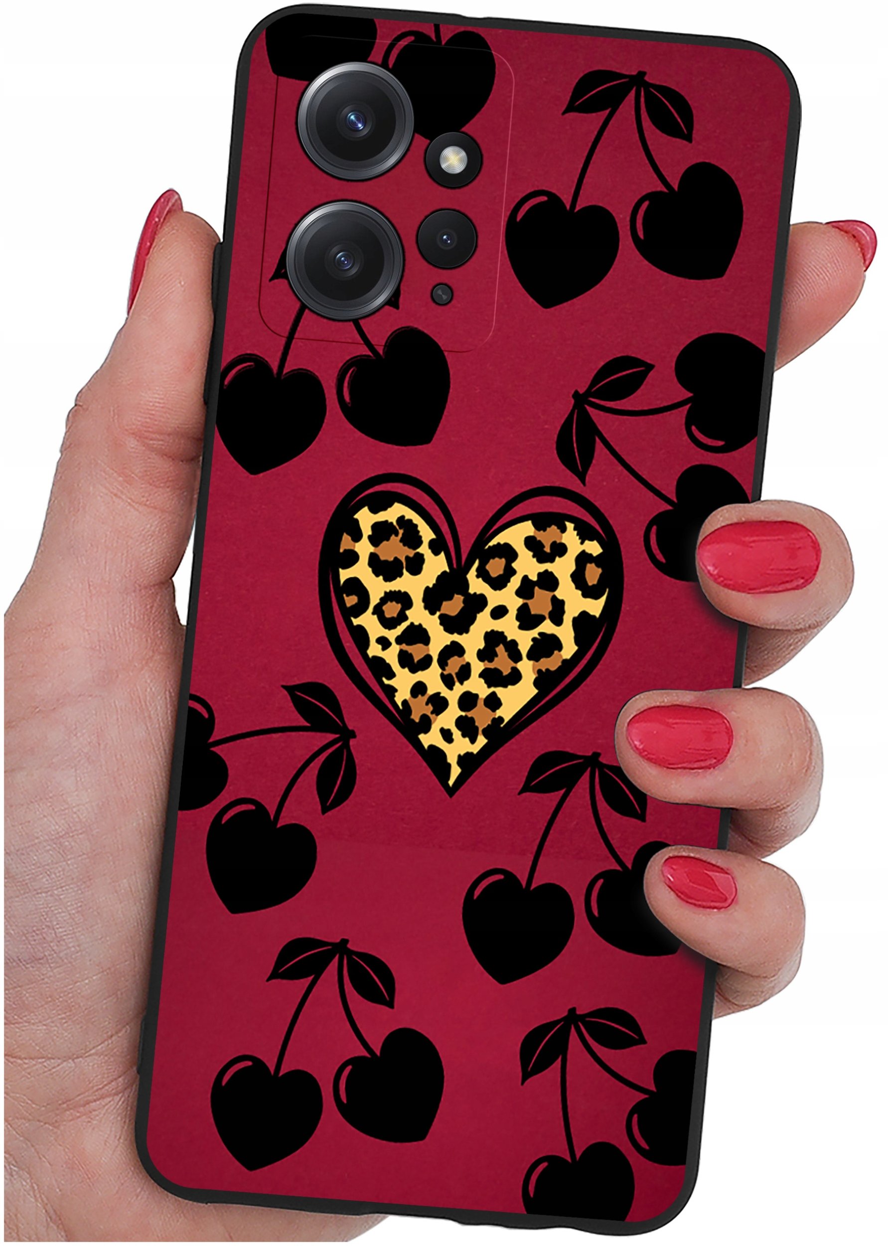 ETUI do Xiaomi Redmi Note 12 4G | WZORY | SILIKONOWE MATT CASE + SZKŁO 9H