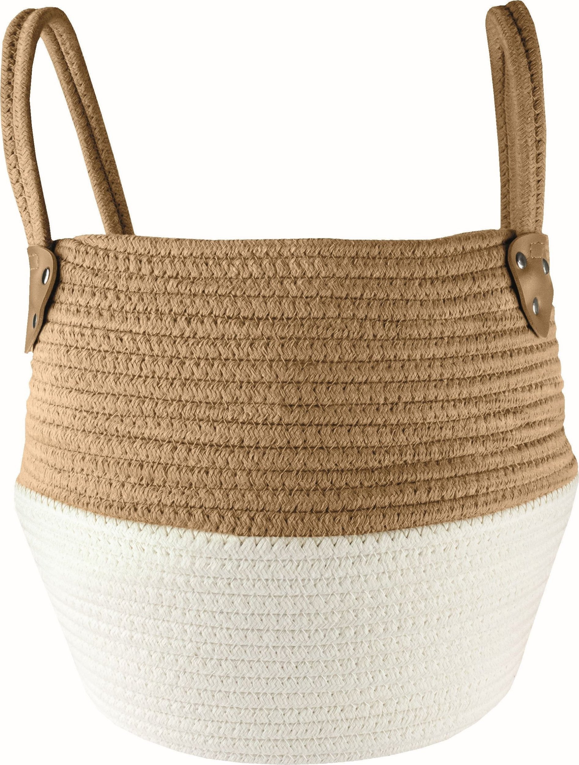 Kleine Wolke Kleine Wolke Patch Koszyk łazienkowy pleciony beżowy XL