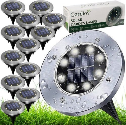Gardlov Lampki solarne ogrodowe - 12 szt. (24001)