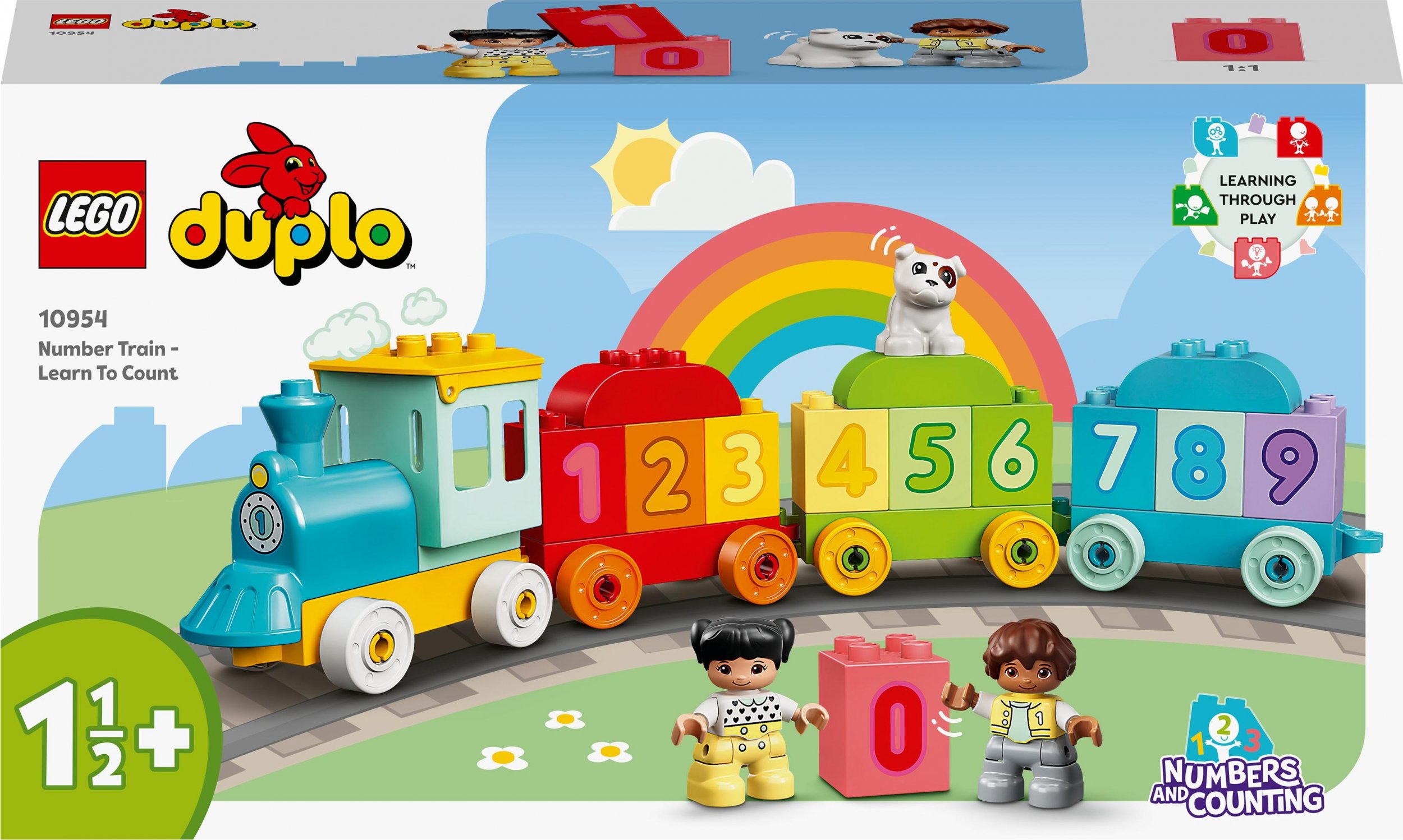 LEGO Duplo Pociąg z cyferkami - nauka liczenia (10954)