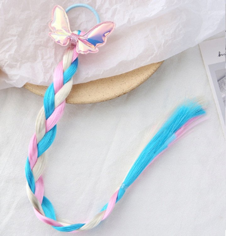 WŁOSY SYNTETYCZNE WARKOCZYKI DOCZEPIANE kolor A7