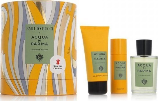 Acqua Di Parma Zestaw Perfum Unisex Acqua Di Parma 3 Części Colonia Futura