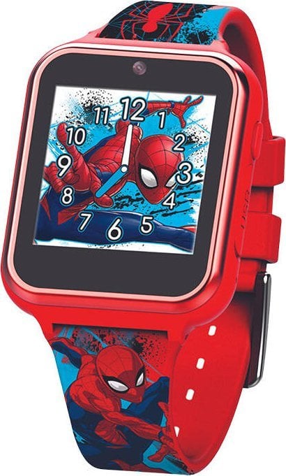 Smartwatch KiDS Licensing Spiderman Czerwono-niebieski (SPD4588)