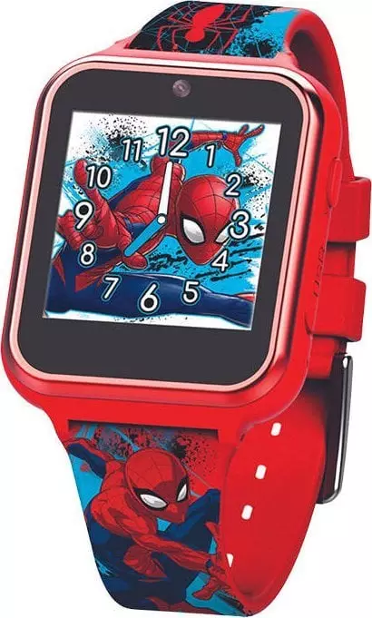 Smartwatch KiDS Licensing Spiderman Czerwono-niebieski (SPD4588)