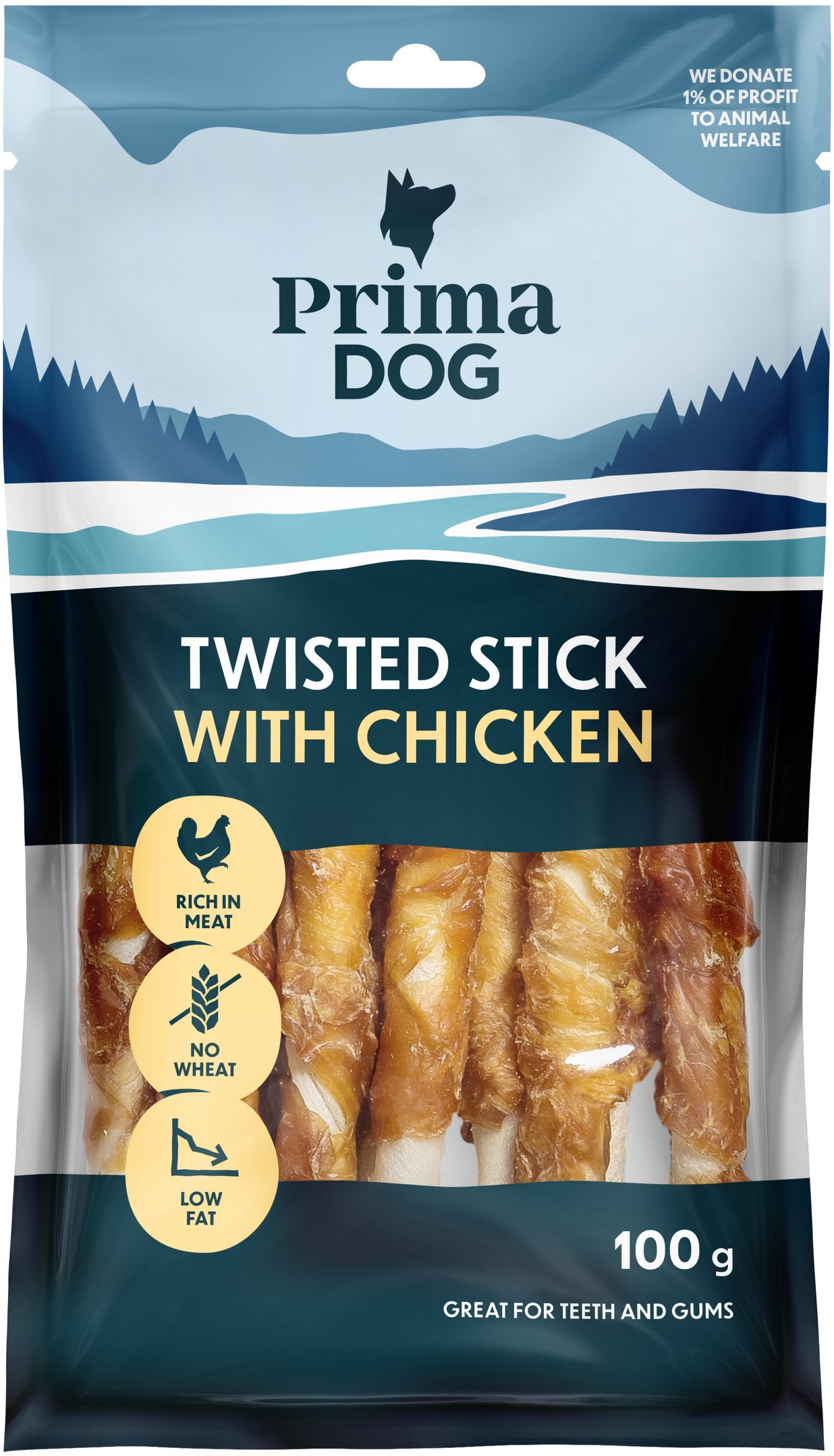 PRIMADOG TREAT STICK 11 PCS. 100 G