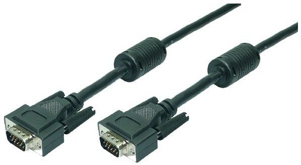 Kabel danych m/m VGA 2x Ferryt, 20m