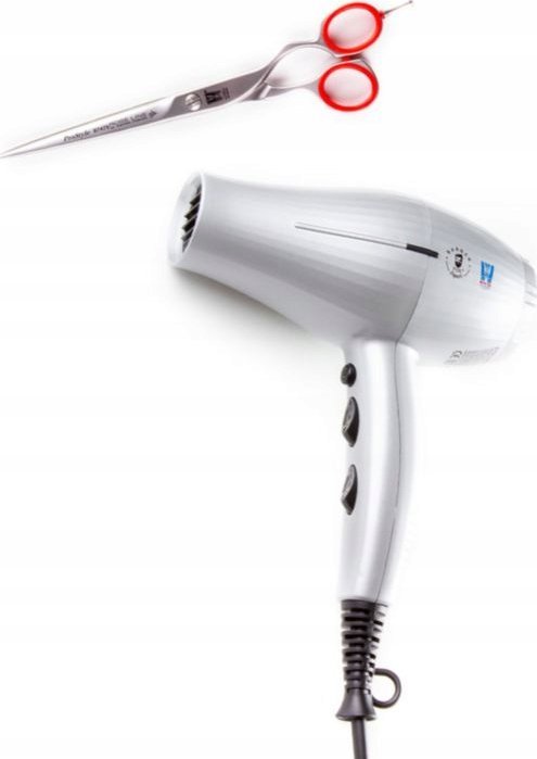 Suszarka Fox Suszarka do włosów FOX & WITTE Collab Barber Set ZESTAW z Nożyczkami 7" PRO STYLE