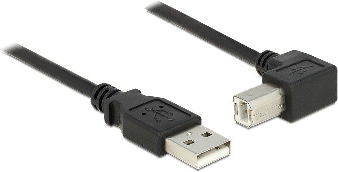 Kabel USB Delock USB-A - USB-B 0.5 m Czarny (84809)