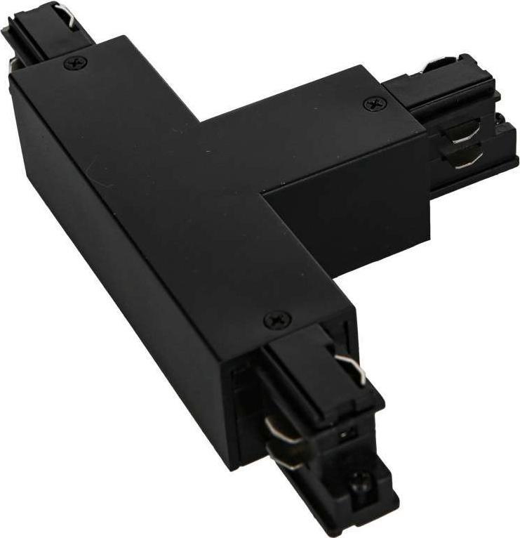 Italux T-ŁĄCZNIK szynoprzewodu uziemienie zewnętrzne HT4-J03-I/BK Italux do 3-fazowej szyny natynkowej 230V czarny