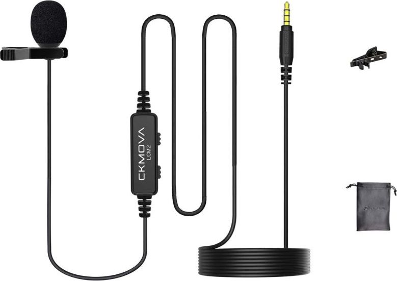 Mikrofon CKMOVA LCM2 Krawatowy do kamer i smartphonów