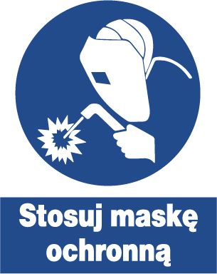 Mój dom Zno-23 - Znak Nakazu Bhp - Stosuj Maskę Ochronną