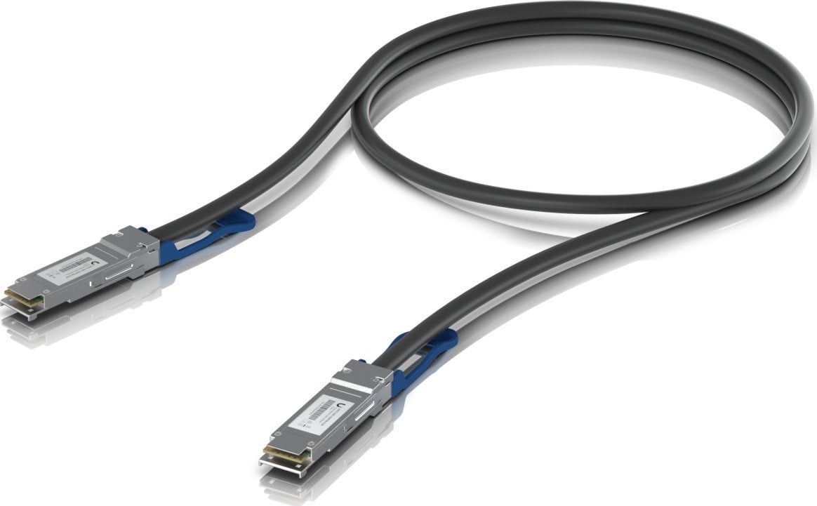 Ubiquiti UACC-DAC-QSFP28-0.5M kabel InfiniBand / światłowodowy 0,5 m Czarny